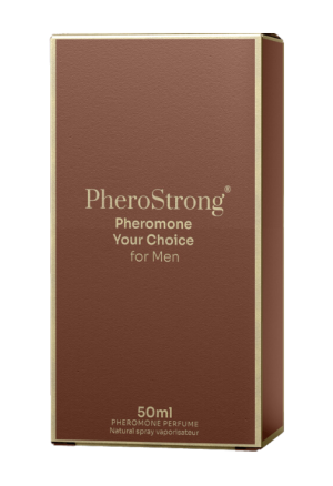 Perfumy z dodatkiem feromonów dla mężczyzn - PheroStrong Your Choice for Men, 50 ml