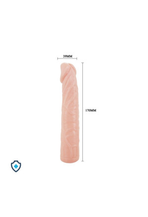 Cielista nakładka przedłużka na penisa, przedłuża o 6 cm