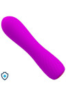 Subtelny, mini wibrator w odcieniu purpurowym