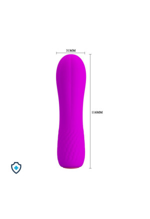 Ozdobny wibrator w rozmiarze mini, ładowany USB