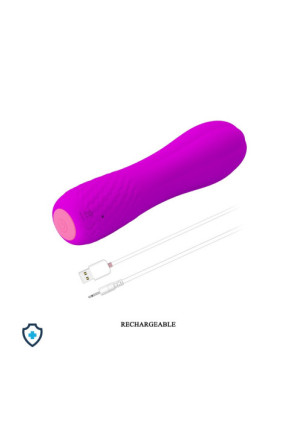Ozdobny wibrator w rozmiarze mini, ładowany USB