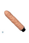 Naturalny wibrator na baterie z ręcznie robioną fakturą, 17 cm