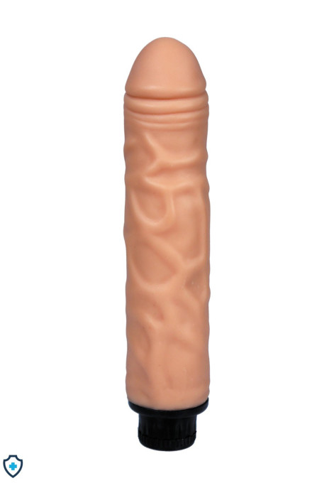Naturalny wibrator na baterie z ręcznie robioną fakturą, 17 cm Naturalny wibrator na baterie z ręcznie robioną fakturą, 17 cm