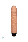 Naturalny wibrator na baterie z ręcznie robioną fakturą, 17 cm