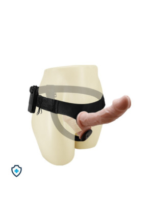 Strap on do podwójnej penetracji dla kobiet z wibracjami
