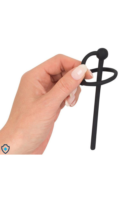 Czarny dilator do stymulacji cewki moczowej Czarny dilator do stymulacji cewki moczowej