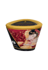 Świeca do masażu - musujące wino truskawkowe - Shunga 170 ml