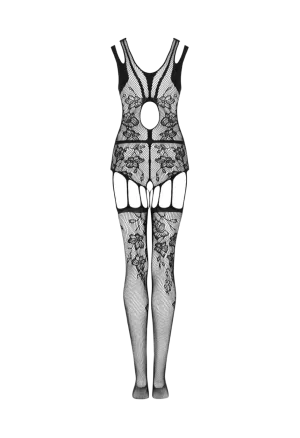 Pikantny bodystocking z seksownymi paseczkami