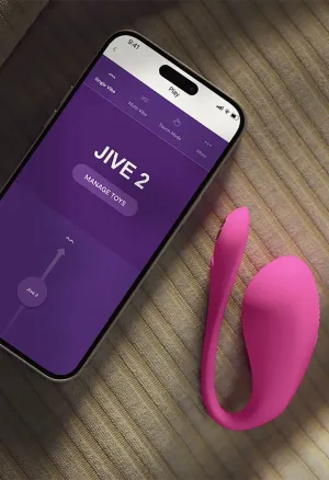 Wibrator jajeczko sterowane pilotem lub aplikacją mobilną