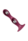 Dildo do stymulacji odbytu i pochwy