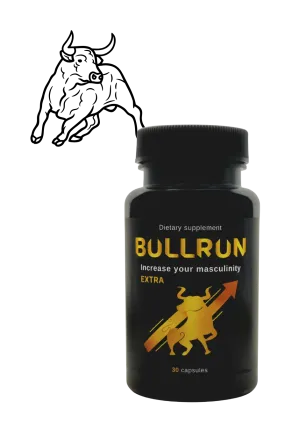 BullRun - kapsułki dla mężczyzn na potencję, 30 sztuk