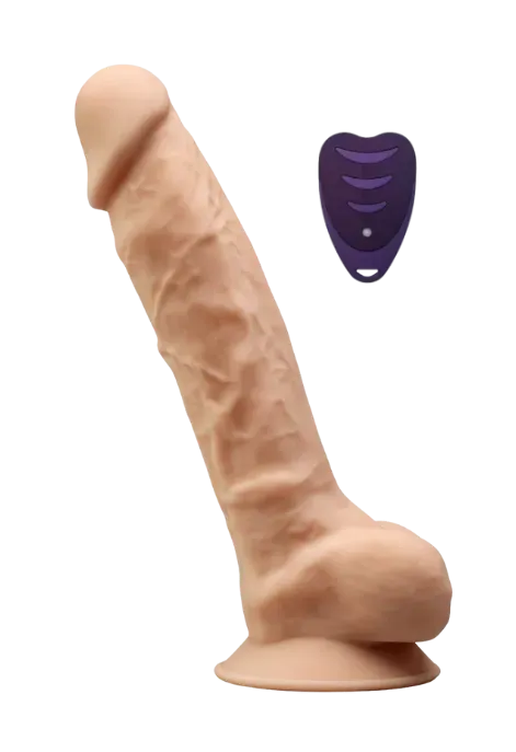Realistyczne, wibrujące dildo z funkcją sterowania pilotem Realistyczne, wibrujące dildo z funkcją sterowania pilotem