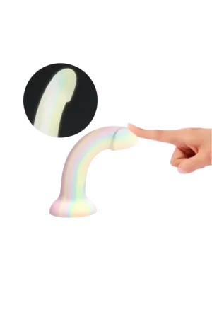 Czarujące oraz świecące w ciemnościach dildo
