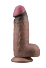 Realistyczne dildo z dużą średnicą 7 cm