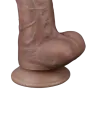 Dużych rozmiarów dildo z widoczną strukturą żył