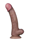 Dużych rozmiarów dildo z widoczną strukturą żył