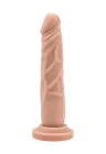 Niewielkie, realistyczne dildo bez jąder z przyssawką - 18 cm