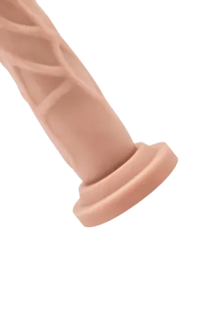 Niewielkie, realistyczne dildo bez jąder z przyssawką - 18 cm