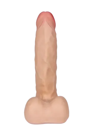 Rotacyjne dildo zasilane USB, sterowane pilotem bezprzewodowym 23 cm
