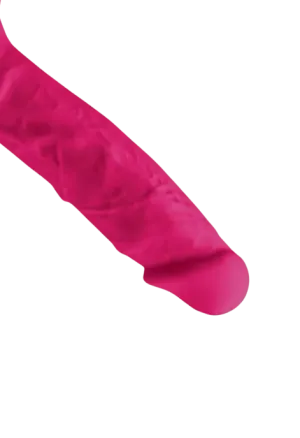 Dildo z termoaktywnego silikonu - 20 cm