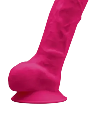 Dildo z termoaktywnego silikonu - 20 cm