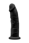 Czarne dildo bez jąder