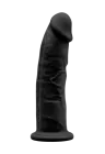 Czarne dildo bez jąder