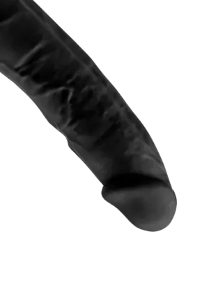 Czarne dildo bez jąder