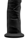 Czarne dildo bez jąder