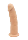 Realistyczne dildo bez jąder, 19 cm, silikon