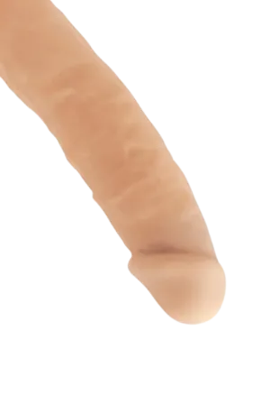 Realistyczne dildo bez jąder, 19 cm, silikon