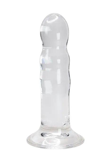 Przezroczyste, żelowe dildo z przyssawką bez jąder Przezroczyste, żelowe dildo z przyssawką bez jąder