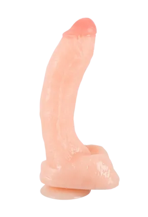 Duże realistyczne dildo na przyssawce - 25,5 cm