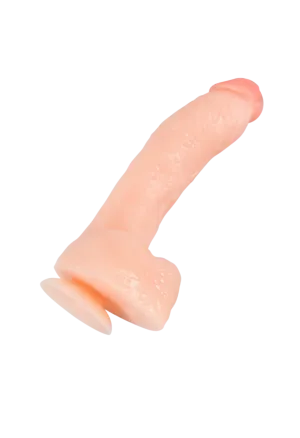 Duże realistyczne dildo na przyssawce - 25,5 cm