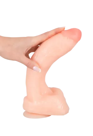 Duże realistyczne dildo na przyssawce - 25,5 cm