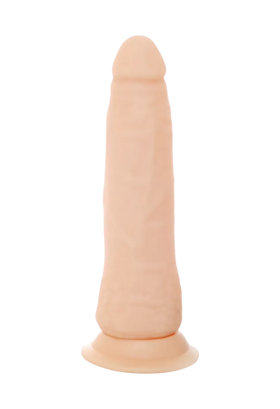 Bardzo realistyczne dildo z cyberskóry z przyssawką, 19,5 cm Bardzo realistyczne dildo z cyberskóry z przyssawką, 19,5 cm