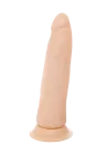 Bardzo realistyczne dildo z cyberskóry z przyssawką, 19,5 cm