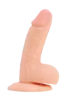 Realistyczne dildo na przyssawce - 12,5 cm