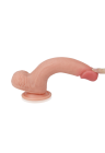 Realistyczne dildo z mocną przyssawką