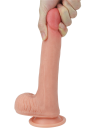 Realistyczne dildo z mocną przyssawką