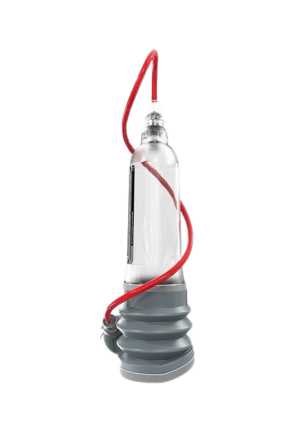 Transparentna, wodna pompka - dla penisów o długości 18-23 cm