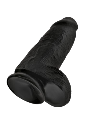 Dildo z mocną przyssawką
