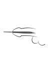 Metalowy dilator dla mężczyzn