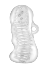 Poręczny masturbator - tuba ze stymulującą fakturą