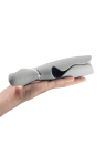 Elegancki masturbator dla mężczyzn - szary, ładowany USB