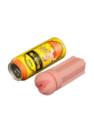 Masturbator  w obudowie w kształcie puszki piwa