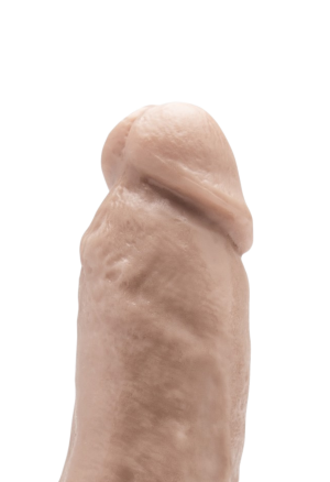 Dildo z realistyczną teksturą żył - sterowane za pomocą pilota