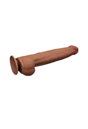 Realistyczne, duże dildo ze stymulującą fakturą