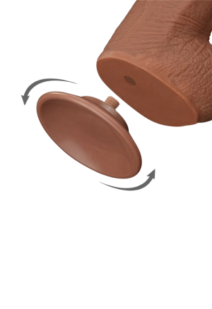 Realistyczne, duże dildo ze stymulującą fakturą