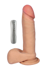 Rotacyjne dildo zasilane i sterowane przez pilota przewodowego
